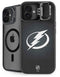 NHL Tampa Bay Lightning Black Background iPhone 16 Kickstand Case