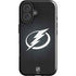 NHL Tampa Bay Lightning Black Background iPhone 16 Plus Impact Case