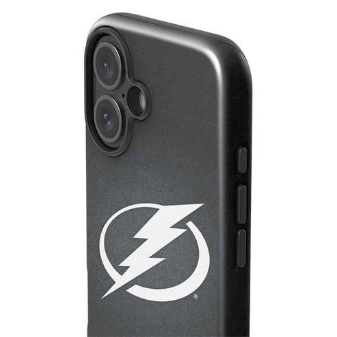 NHL Tampa Bay Lightning Black Background iPhone 16 Plus Impact Case