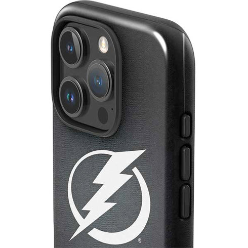 NHL Tampa Bay Lightning Black Background iPhone 16 Pro Max Impact Case