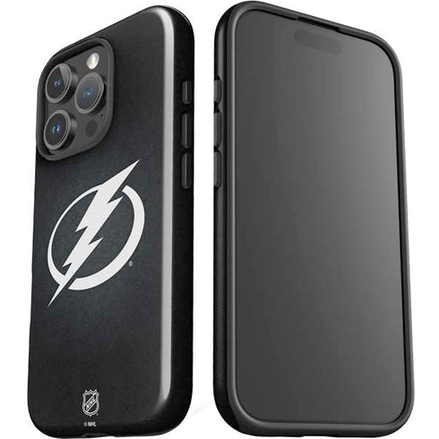 NHL Tampa Bay Lightning Black Background iPhone 16 Pro Max Impact Case