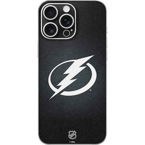 NHL Tampa Bay Lightning Black Background iPhone 16 Pro Max Skin