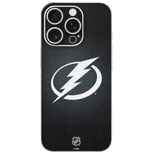 NHL Tampa Bay Lightning Black Background iPhone 16 Pro Skin