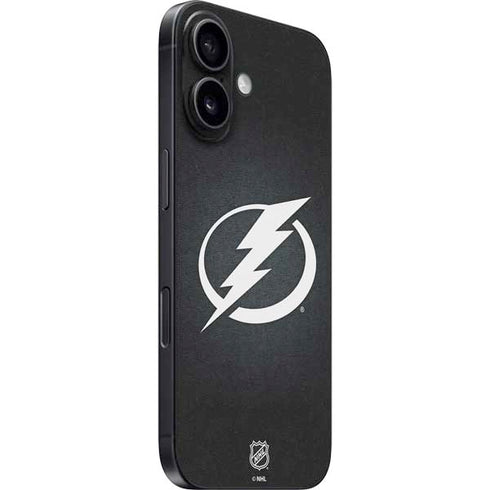 NHL Tampa Bay Lightning Black Background iPhone 16 Skin