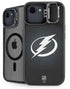 NHL Tampa Bay Lightning Black Background iPhone 16e Kickstand Case