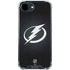 NHL Tampa Bay Lightning Black Background iPhone 16e Clear Case