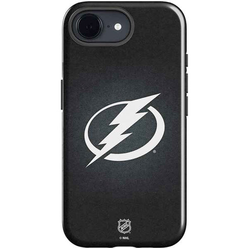 NHL Tampa Bay Lightning Black Background iPhone 16e Impact Case