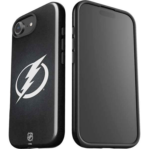 NHL Tampa Bay Lightning Black Background iPhone 16e Impact Case