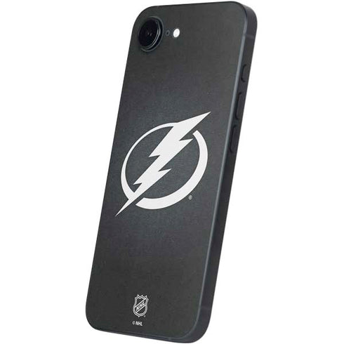 NHL Tampa Bay Lightning Black Background iPhone 16e Skin