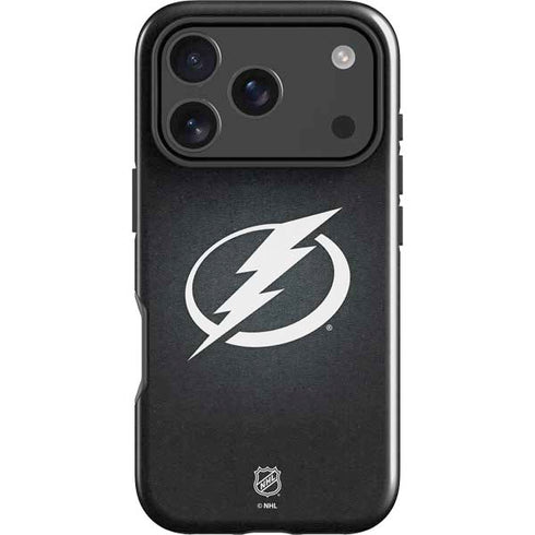 NHL Tampa Bay Lightning Black Background iPhone 18 Pro Impact Case
