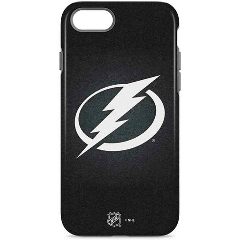 NHL Tampa Bay Lightning Black Background iPhone Cases