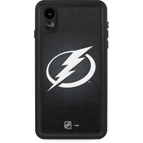 NHL Tampa Bay Lightning Black Background iPhone Cases