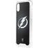 NHL Tampa Bay Lightning Black Background iPhone XS Clear Case