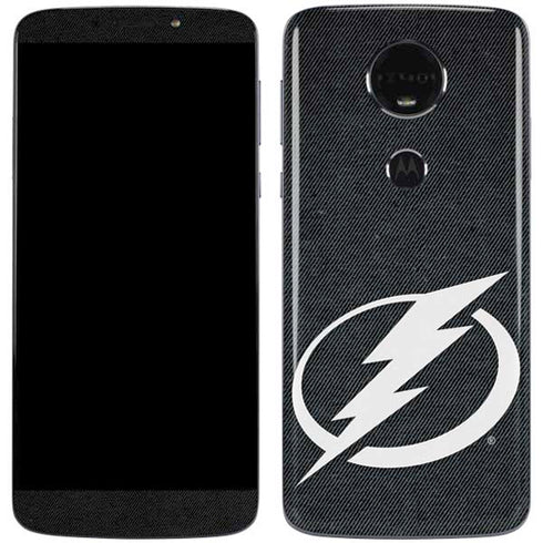 NHL Tampa Bay Lightning Black Background Moto E5 Plus Skin