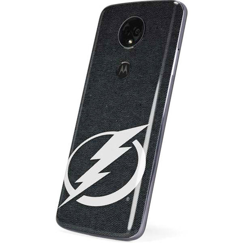 NHL Tampa Bay Lightning Black Background Moto E5 Plus Skin