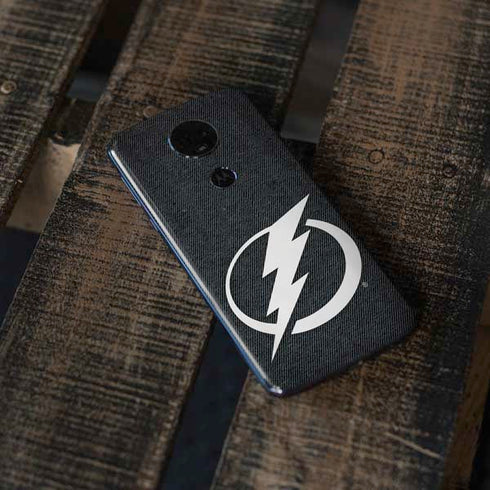 NHL Tampa Bay Lightning Black Background Moto E5 Plus Skin