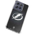 NHL Tampa Bay Lightning Black Background Moto G 5G (2025) Clear Case