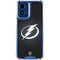 NHL Tampa Bay Lightning Black Background Moto G 5G (2024) Clear Case