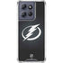 NHL Tampa Bay Lightning Black Background Moto G Stylus 5G (2025) Clear Case