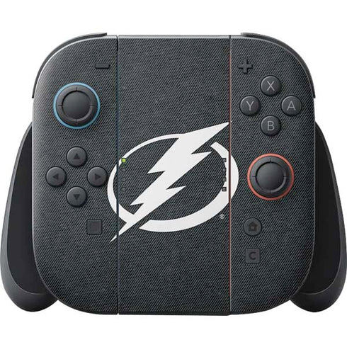 NHL Tampa Bay Lightning Black Background Nintendo Skins