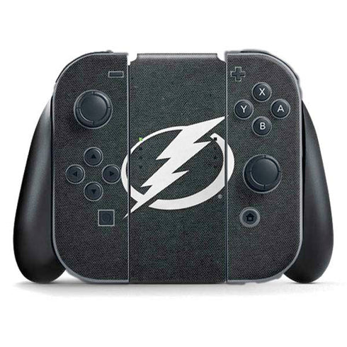NHL Tampa Bay Lightning Black Background Nintendo Skins