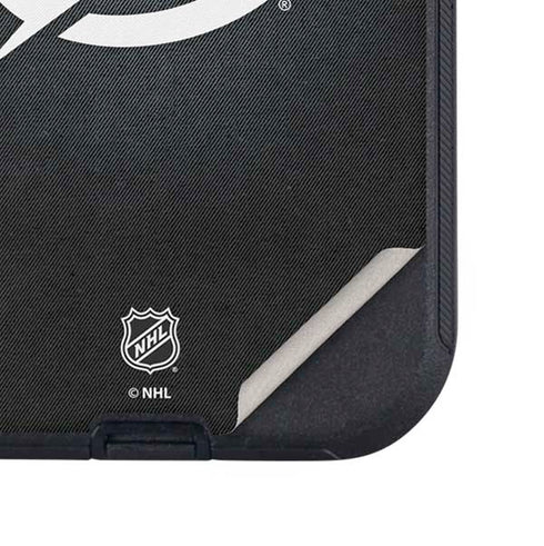 NHL Tampa Bay Lightning Black Background Otterbox Defender iPhone Skin