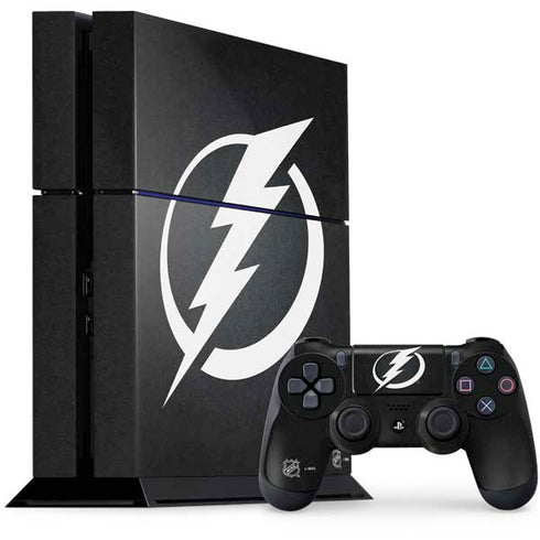 NHL Tampa Bay Lightning Black Background PlayStation PS4 Skins