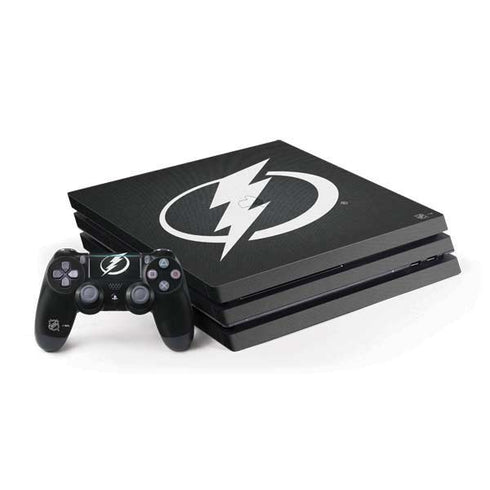 NHL Tampa Bay Lightning Black Background PlayStation PS4 Skins