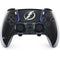 NHL Tampa Bay Lightning Black Background PS5 DualSense Edge Pro Controller Skin