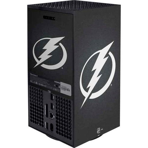 NHL Tampa Bay Lightning Black Background Xbox Series X Bundle Skin