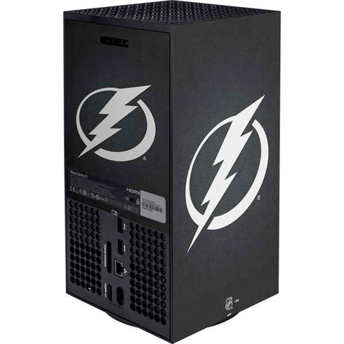 NHL Tampa Bay Lightning Black Background XBox Series X Digital Edition Bundle Skin