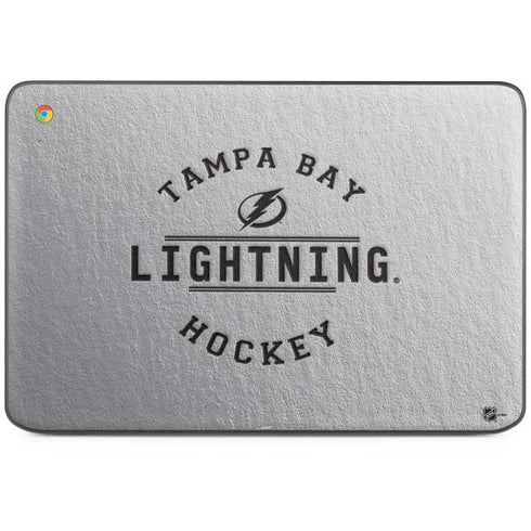 NHL Tampa Bay Lightning Black Text HP Chromebook Skin