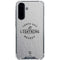 NHL Tampa Bay Lightning Black Text Galaxy A36 5G Clear Case