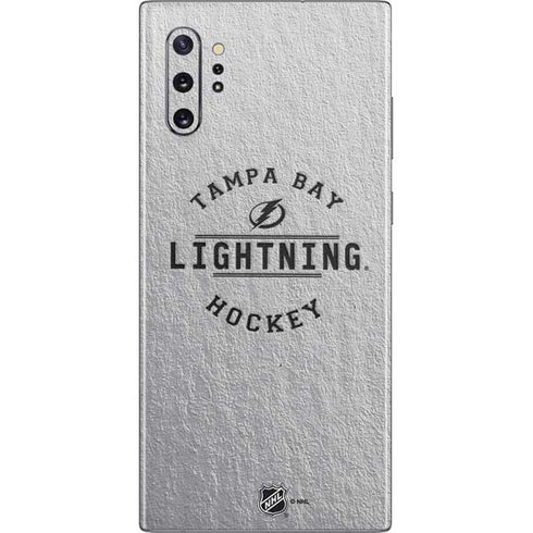 NHL Tampa Bay Lightning Black Text Galaxy Note 10 Plus Skin
