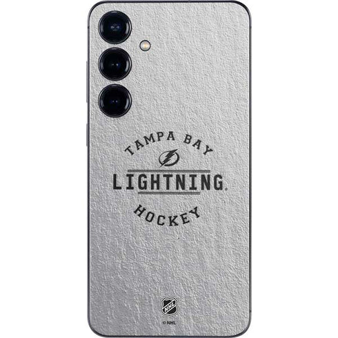 NHL Tampa Bay Lightning Black Text Galaxy S25 Plus Skin