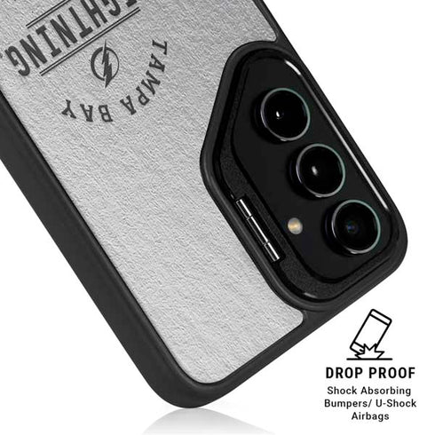 NHL Tampa Bay Lightning Black Text Galaxy S25 Ultra Kickstand Case