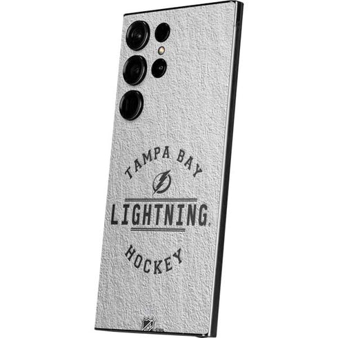 NHL Tampa Bay Lightning Black Text Galaxy S25 Ultra Skin