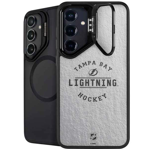 NHL Tampa Bay Lightning Black Text Galaxy S26 Kickstand Case