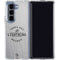 NHL Tampa Bay Lightning Black Text Galaxy Z Fold5 5G Clear Case