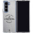 NHL Tampa Bay Lightning Black Text Galaxy Z Fold5 5G Clear Case