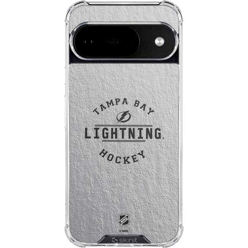 NHL Tampa Bay Lightning Black Text Google Pixel 10 Clear Case