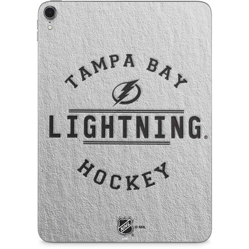 NHL Tampa Bay Lightning Black Text Apple iPad Pro Skin