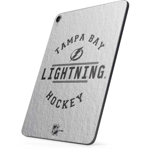 NHL Tampa Bay Lightning Black Text Apple iPad Pro Skin