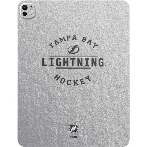 NHL Tampa Bay Lightning Black Text iPad Pro 13in M4 (2024) Skin