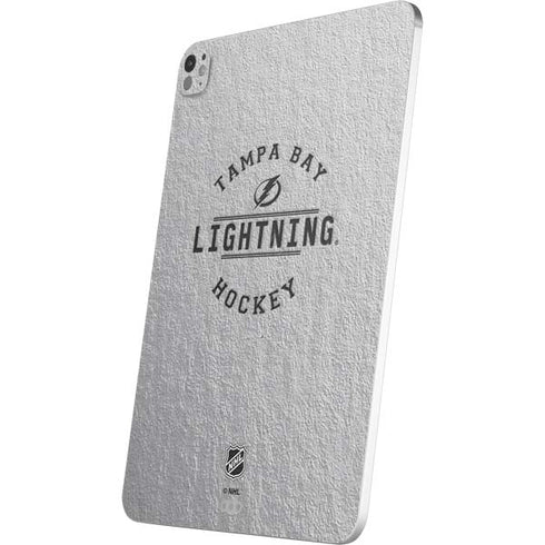 NHL Tampa Bay Lightning Black Text iPad Pro 13in M4 (2024) Skin