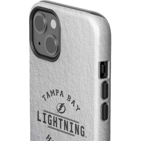 NHL Tampa Bay Lightning Black Text iPhone 15 Impact Case