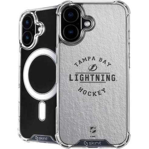 NHL Tampa Bay Lightning Black Text iPhone 16 MagSafe Case