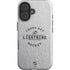 NHL Tampa Bay Lightning Black Text iPhone 16 Plus Impact Case