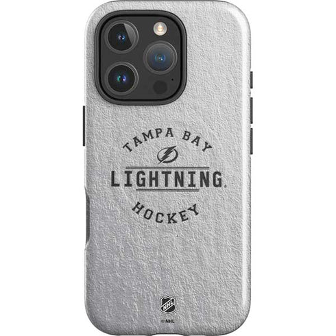 NHL Tampa Bay Lightning Black Text iPhone 16 Pro Magsafe Impact Case