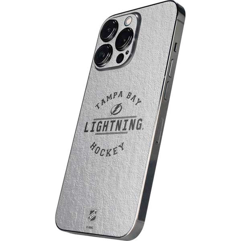 NHL Tampa Bay Lightning Black Text iPhone 16 Pro Skin